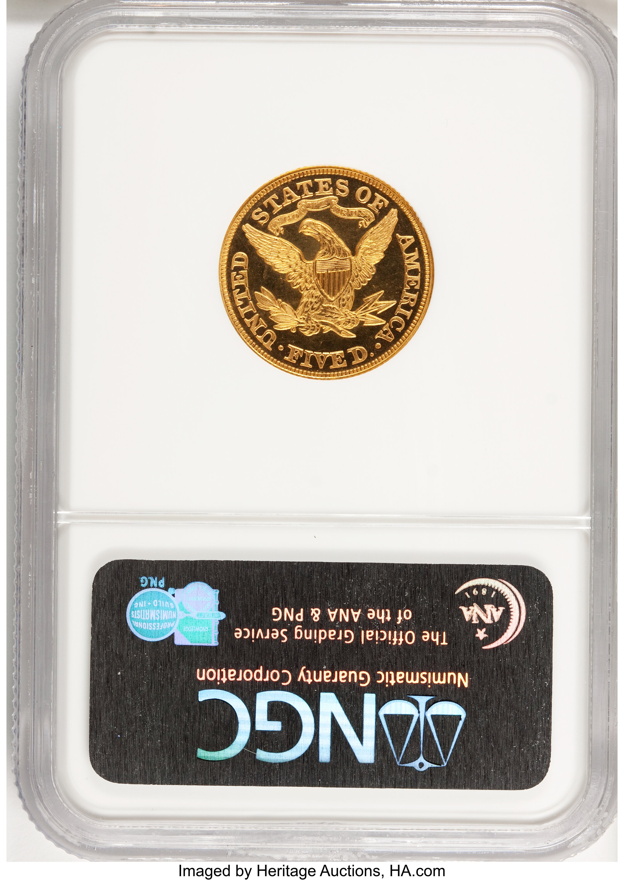 image for: 1874 $5 PR65  ★  Cameo NGC....