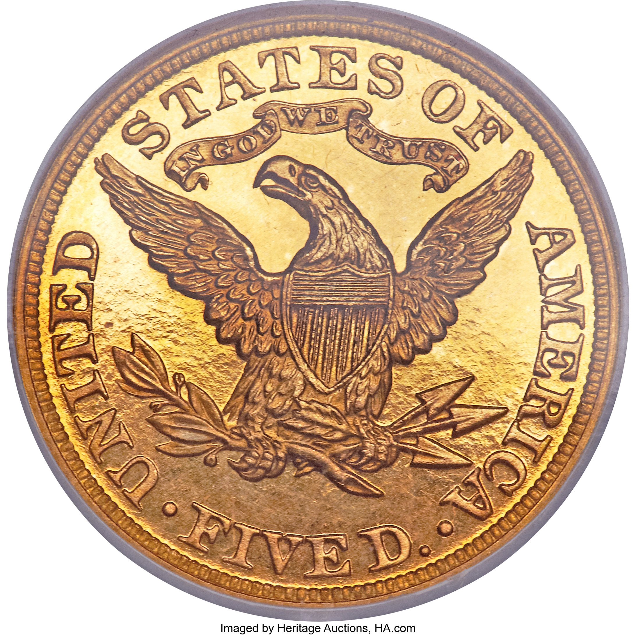 image for: 1881 $5 PR65 Cameo NGC. CAC....