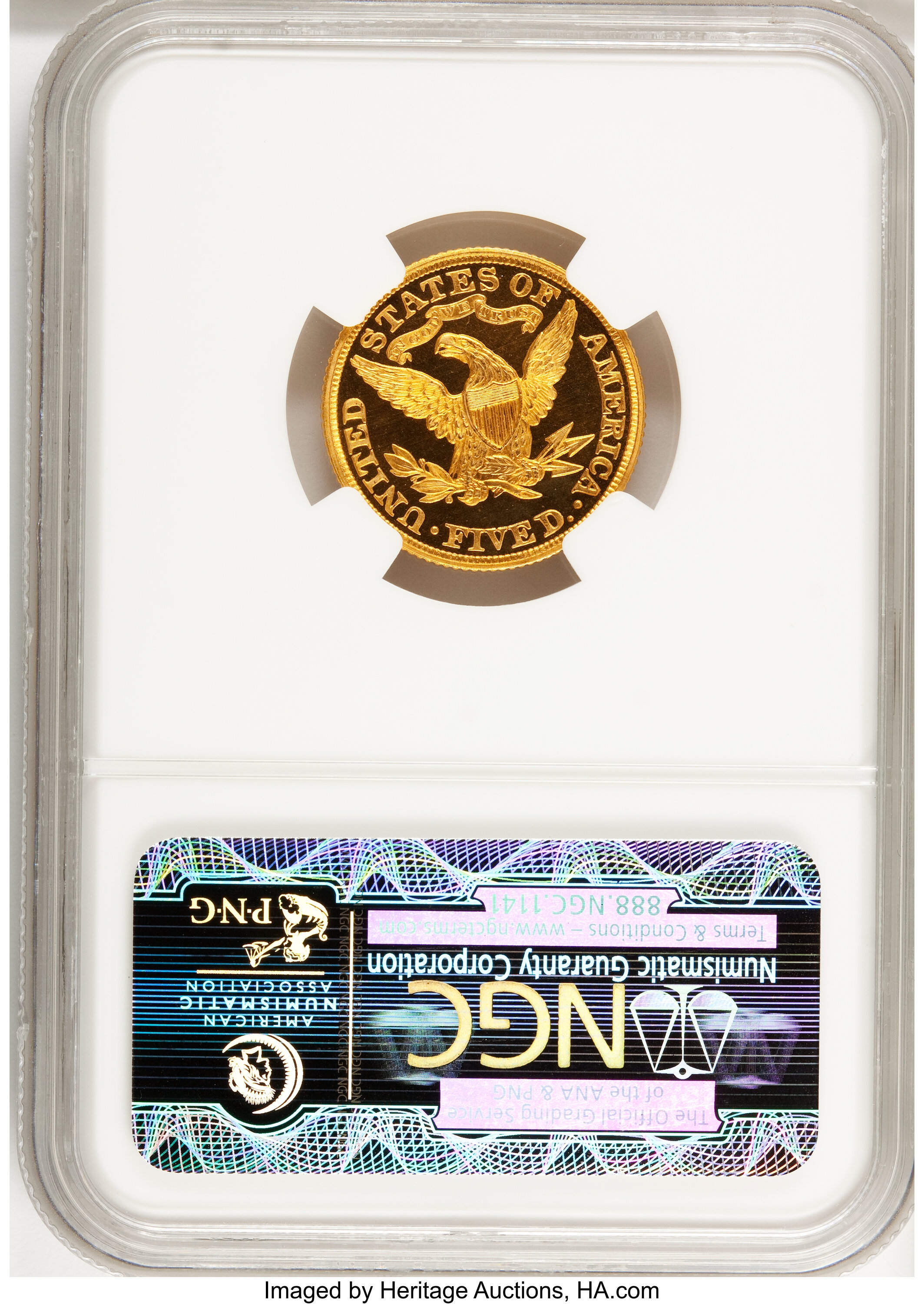 image for: 1881 $5 PR67 Cameo NGC....