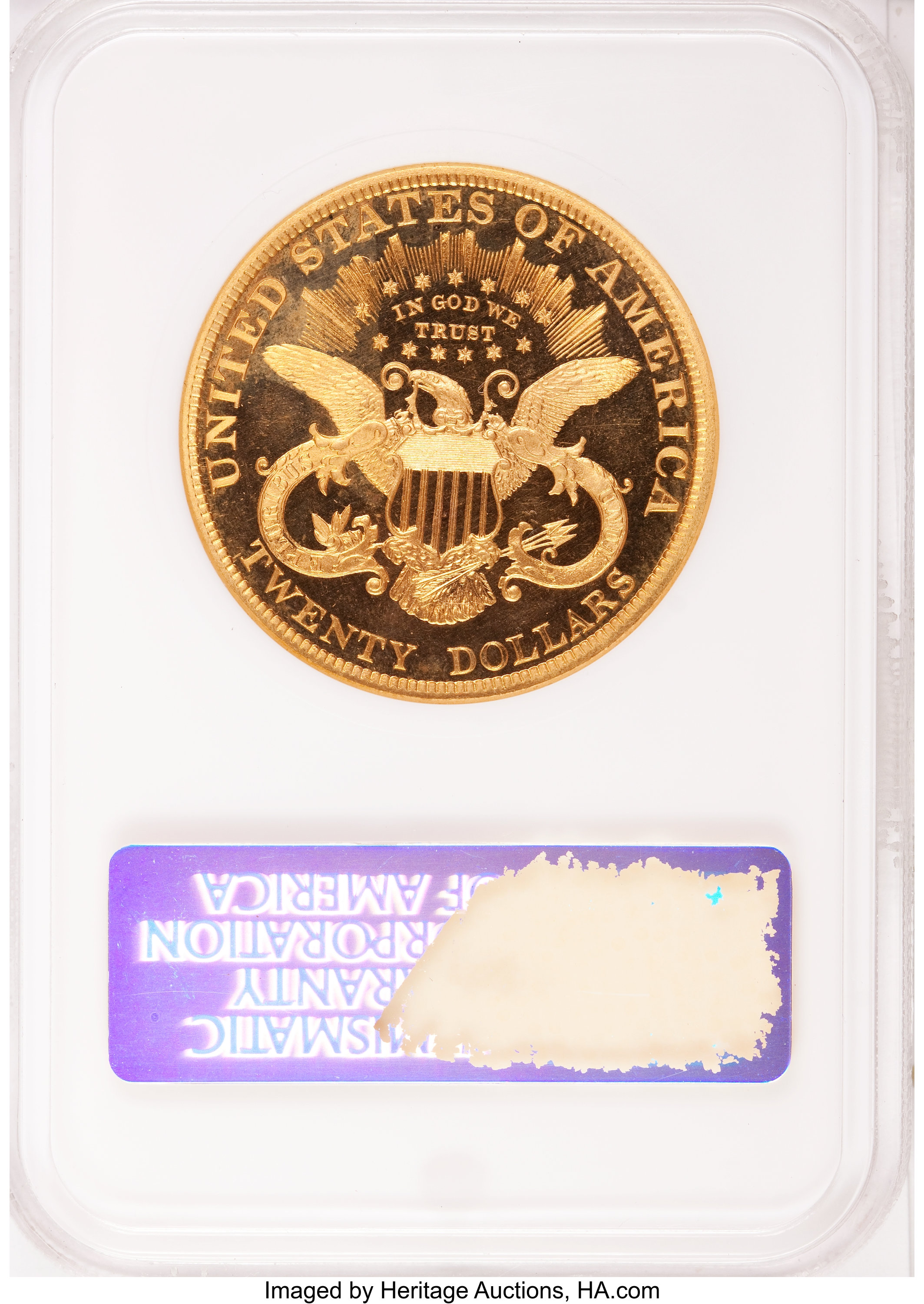 image for: 1885 $20 PR66 Cameo NGC. CAC....