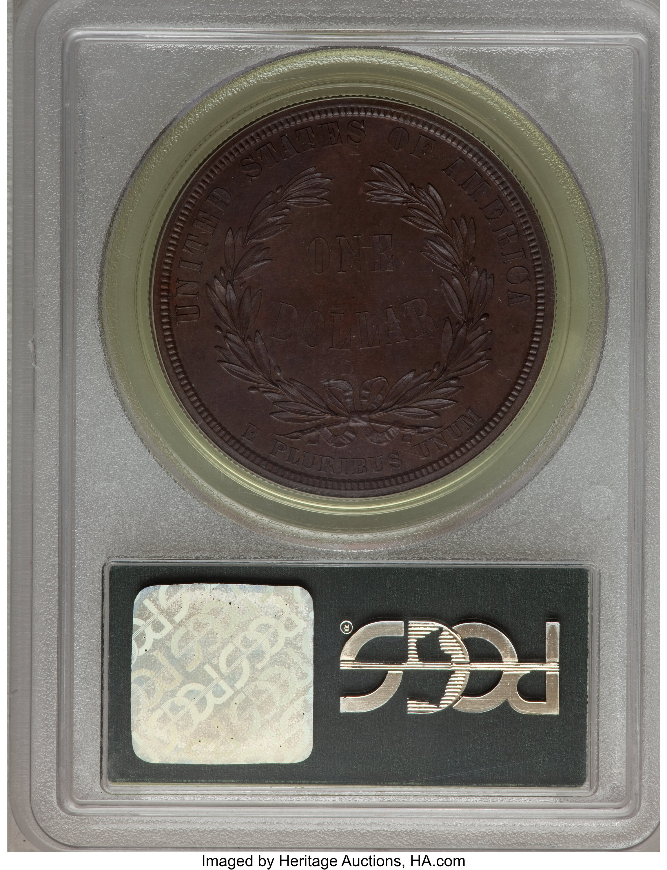 image for: 1876 $1 Sailor Head Dollar, Judd-1463, Pollock-1613, R.7, PR65 Brown PCGS. CAC....