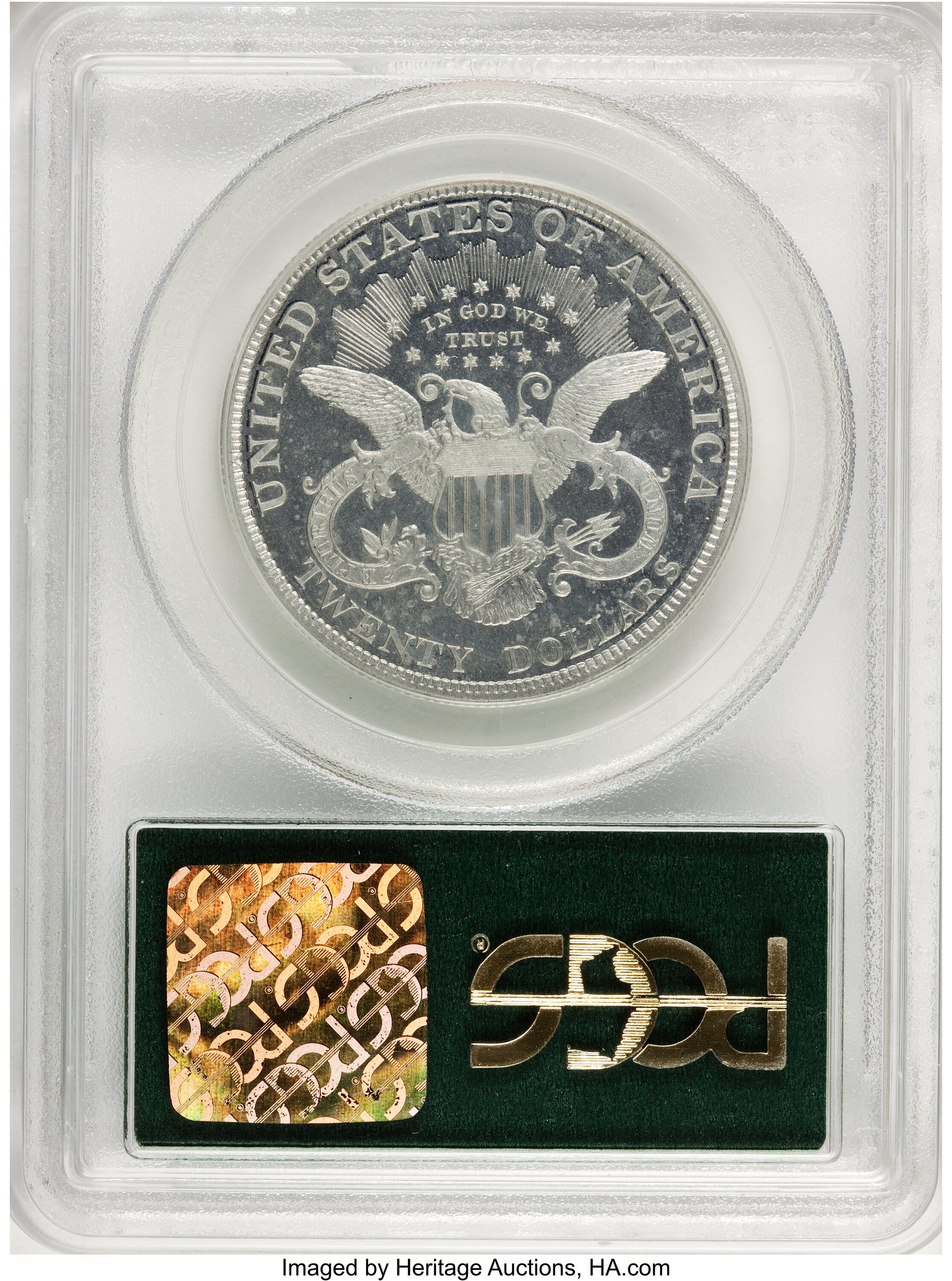 image for: 1885 $20 Twenty Dollar, Judd-1756, Pollock-1969, R.8, PR64 PCGS. CAC....