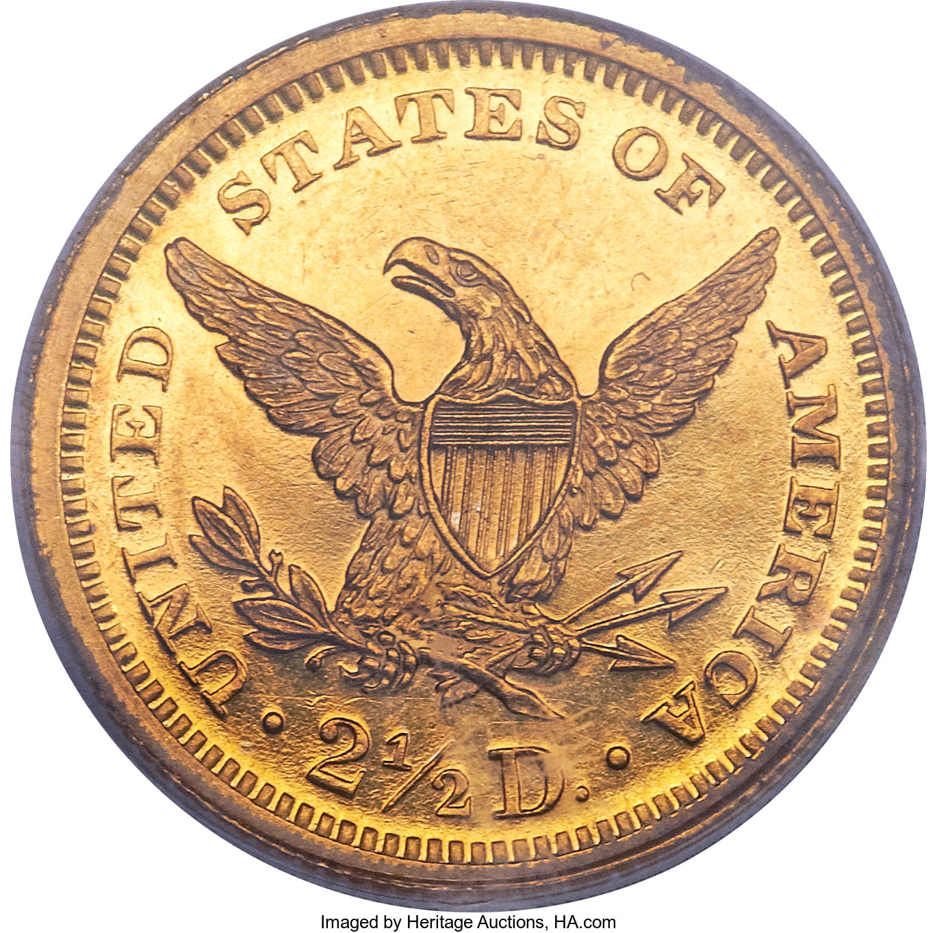 image for: 1873 $2 1/2 Closed 3 PR61 PCGS....