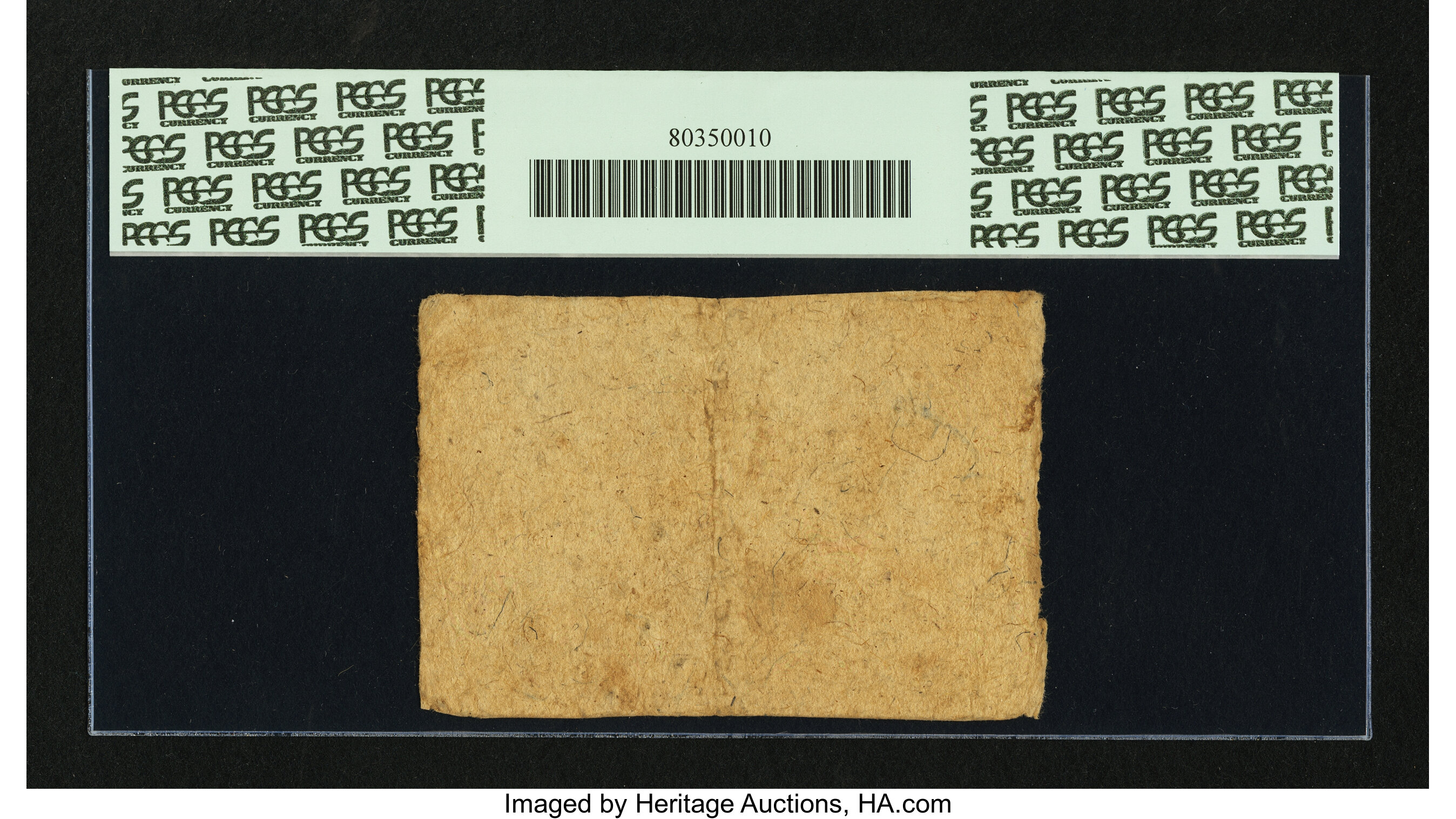 image for: Virginia October 20, 1777 $8 PCGS Very Fine 30....