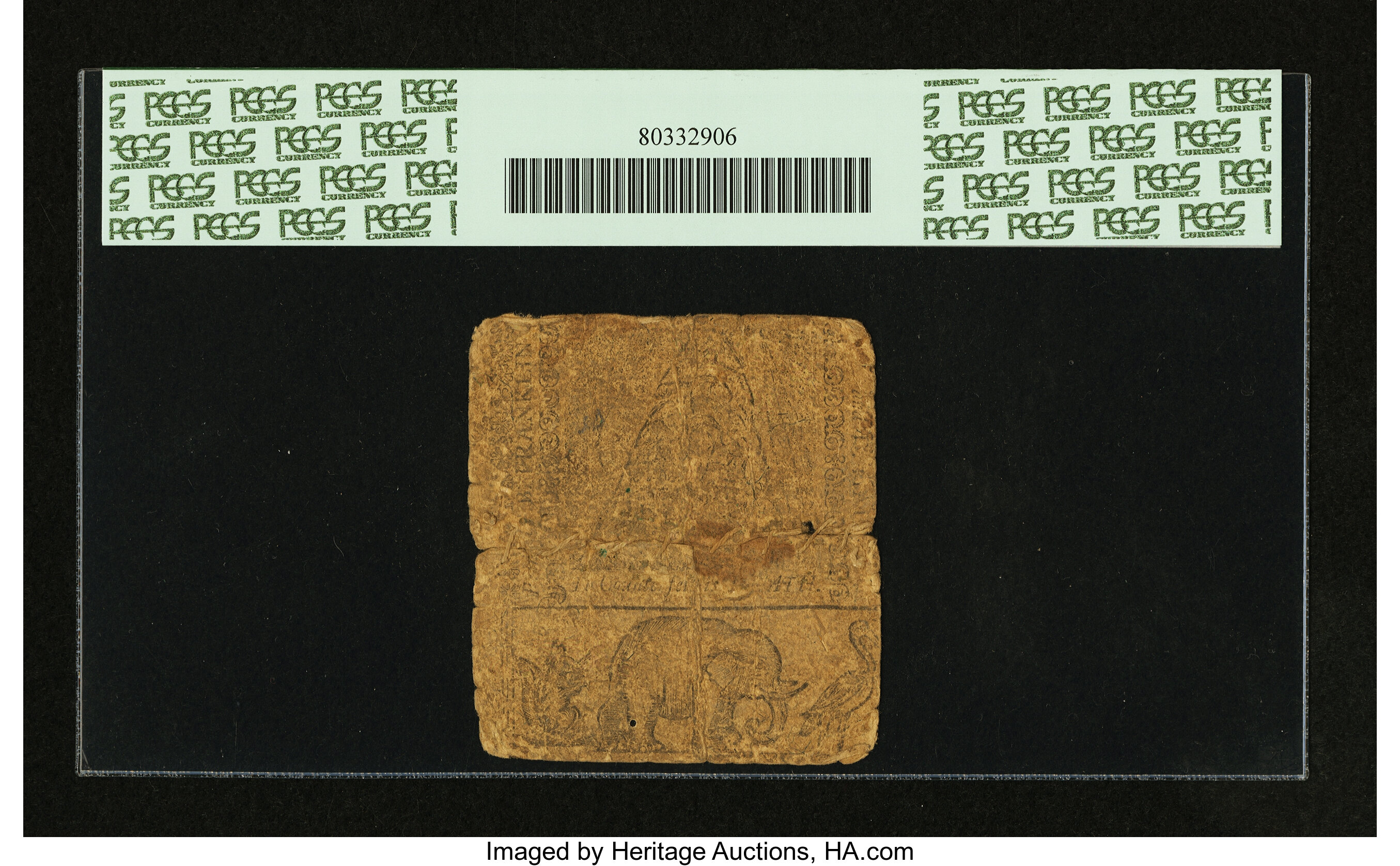 image for: Delaware June 1, 1759 10s PCGS Apparent Very Good 08....