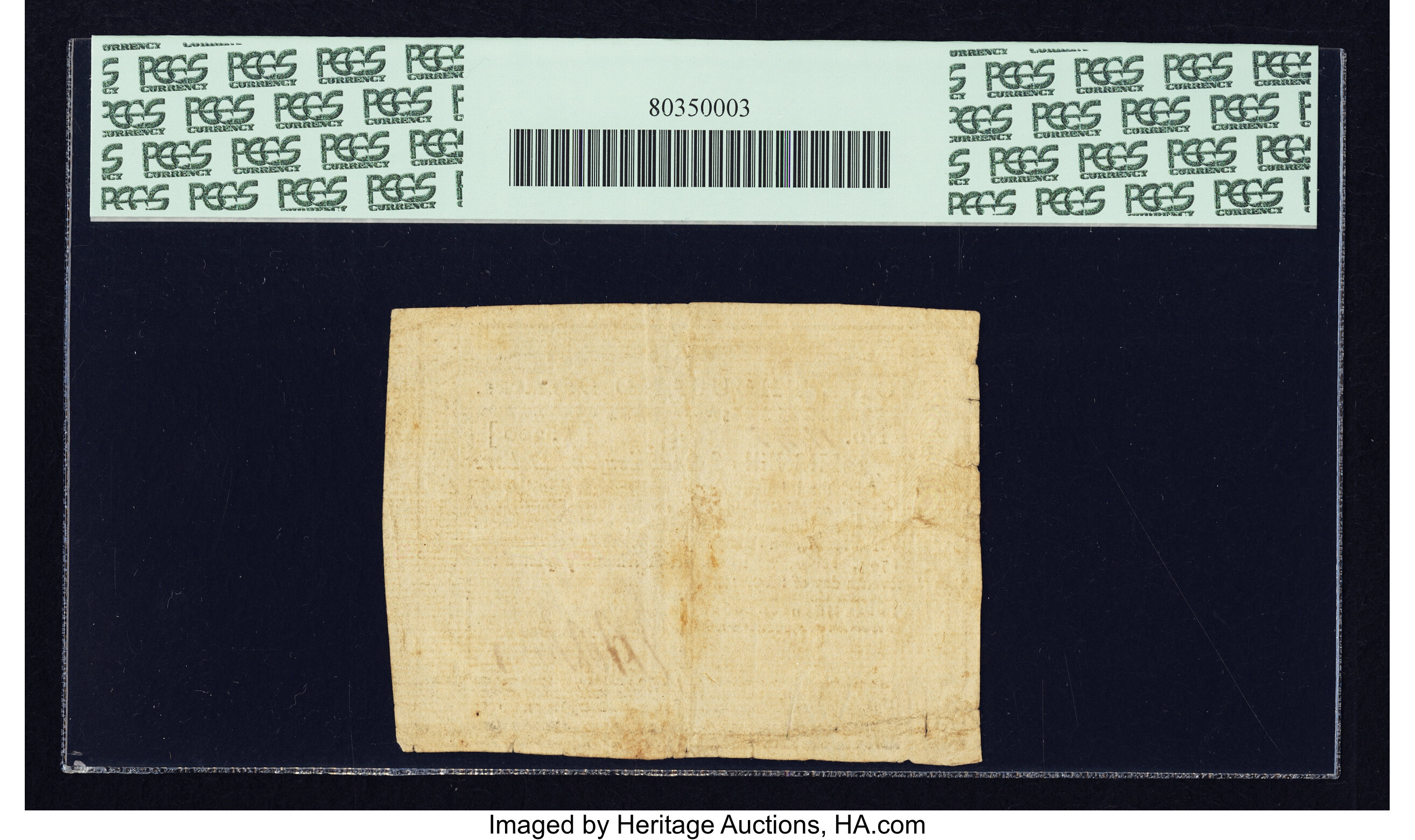 image for: Virginia May 7, 1781 $1000 PCGS Apparent Very Fine 35....