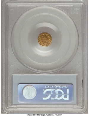 image for: 1876 25C Indian Round 25 Cents, BG-882, R.7, MS62 PCGS. PCGS Population (1/13). NGC Census: (0/0). (#10743)...