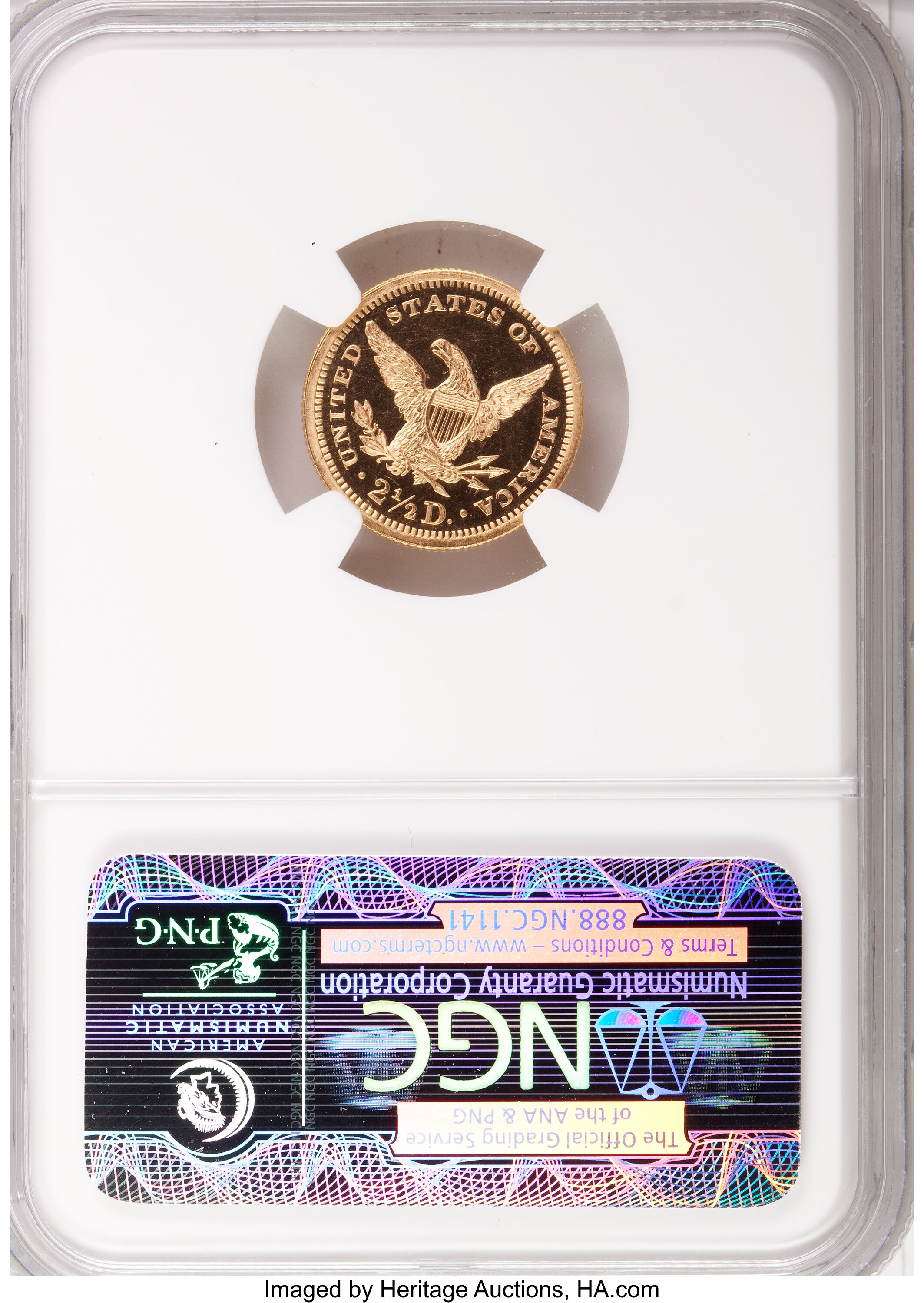 image for: 1874 $2 1/2 PR66 Ultra Cameo NGC....