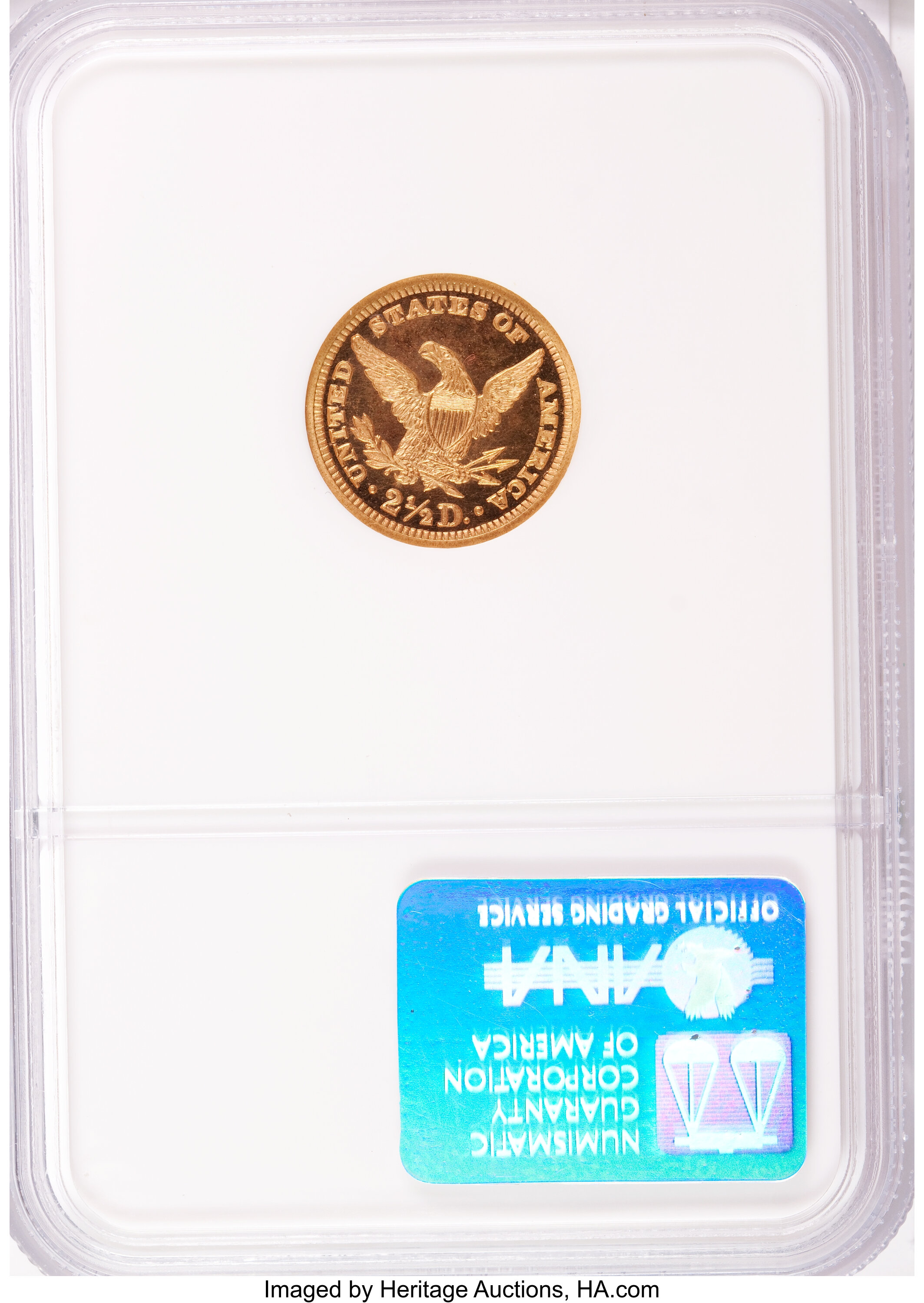 image for: 1887 $2 1/2 PR65 Cameo NGC. CAC....