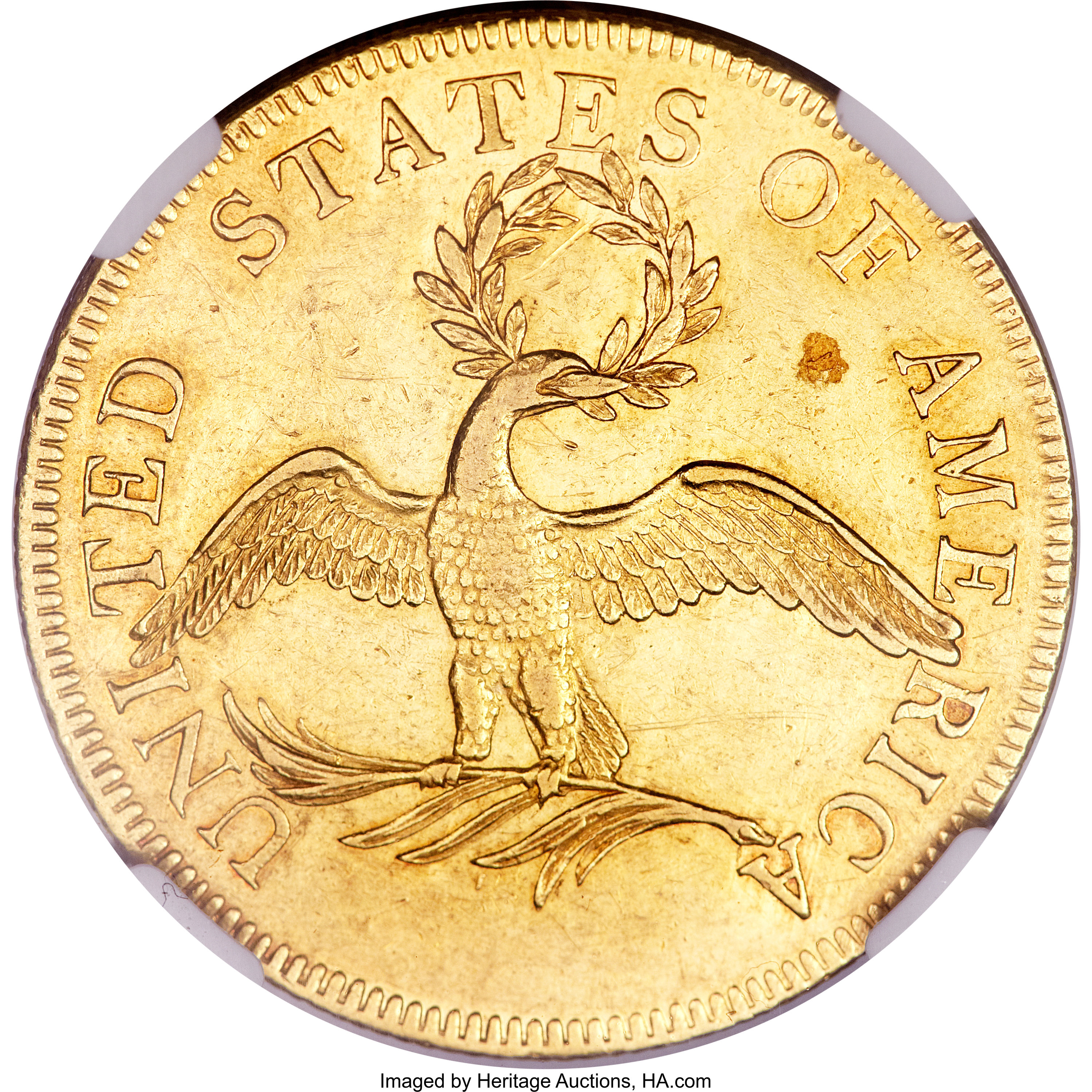 image for: 1797 $10 Small Eagle AU53 NGC. Breen-6833, BD-1, R.5....