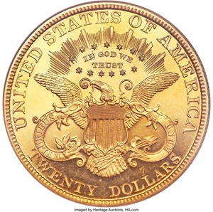 image for: 1900 $20 PR65 Cameo NGC....
