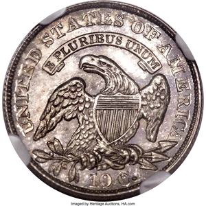 image for: 1834 Capped Bust Dime PR65 NGC. JR-5, R.7 as a Proof. ...