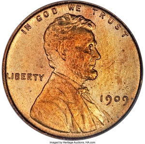 image for: 1909 1C VDB PR66 Red PCGS....
