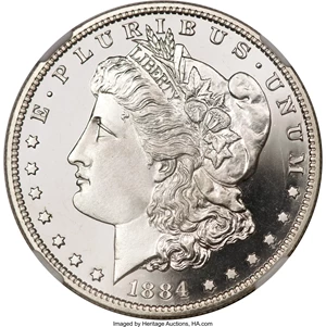 image for: 1884 $1 PR68 Ultra Cameo NGC....