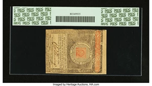image for: Virginia May 1, 1780 $8 PCGS Choice About New 58PPQ....