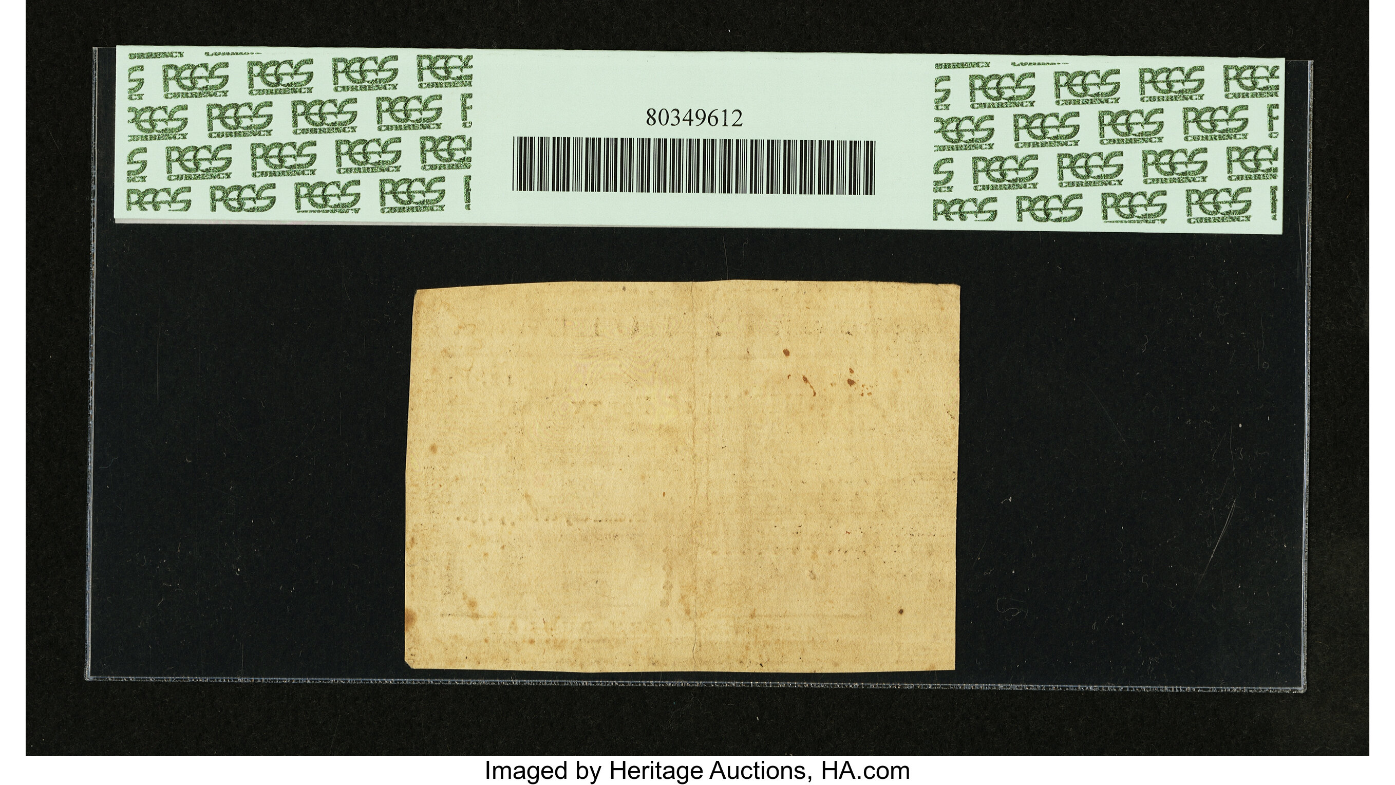 image for: Virginia May 7, 1781 $40 PCGS Apparent About New 53....