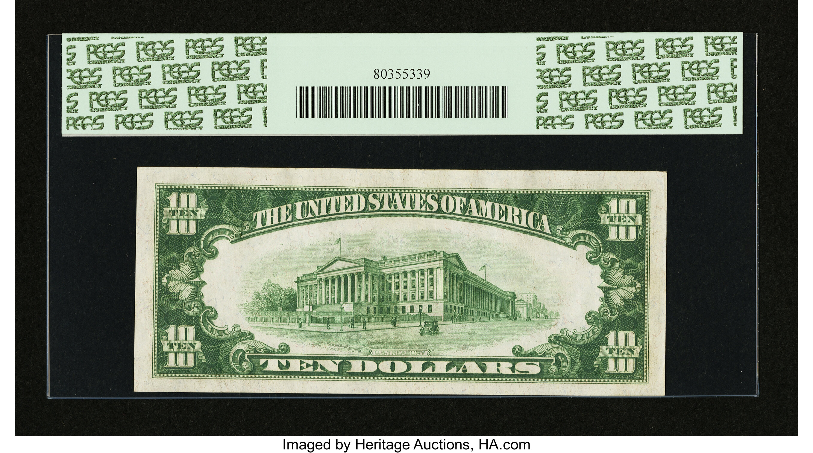 image for: Fr. 2000-G* $10 1928 Federal Reserve Note. PCGS Choice New 63....