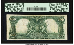 image for: Davenport, IA - $100 1902 Red Seal Fr. 686 The First NB Ch. # (M)2695...