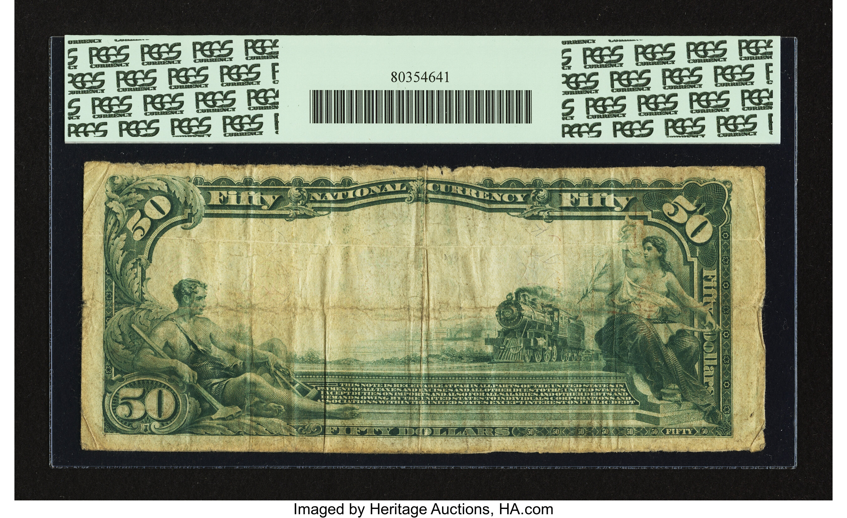 image for: Butte, MT - $50 1902 Plain Back Fr. 684 The First NB Ch. # (W)2566...