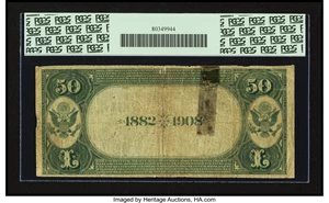 image for: Pender, NE - $50 1882 Date Back Fr. 559 The First NB Ch. # (W)4791...