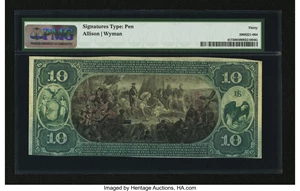 image for: Nunda, NY - $10 1875 Fr. 417 The First NB Ch. # 2224...