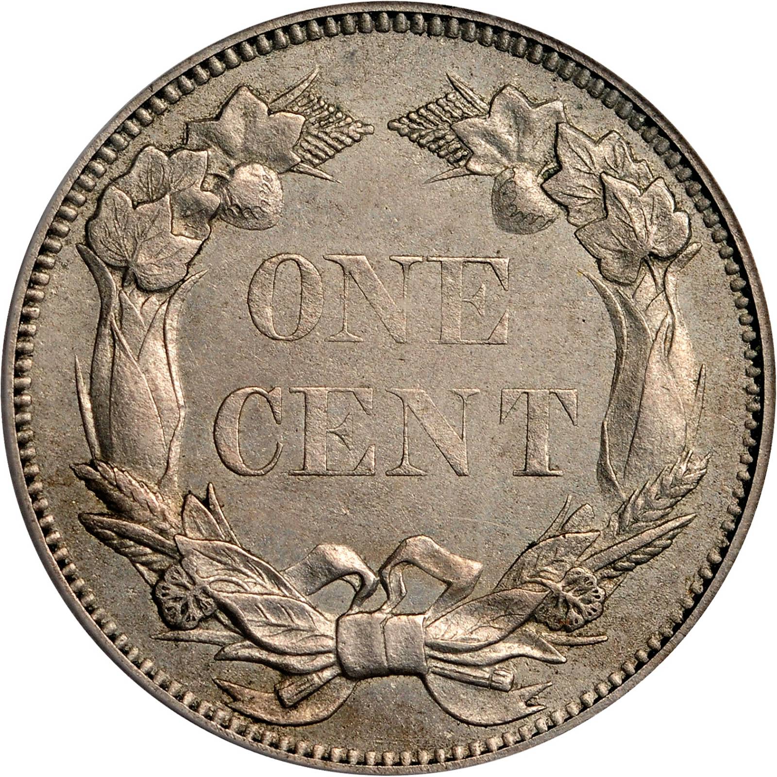image for: 1856 Pattern Flying Eagle Cent. Judd-183, Pollock-217, Snow-4. Rarity-7+. Proof-63 (PCGS).