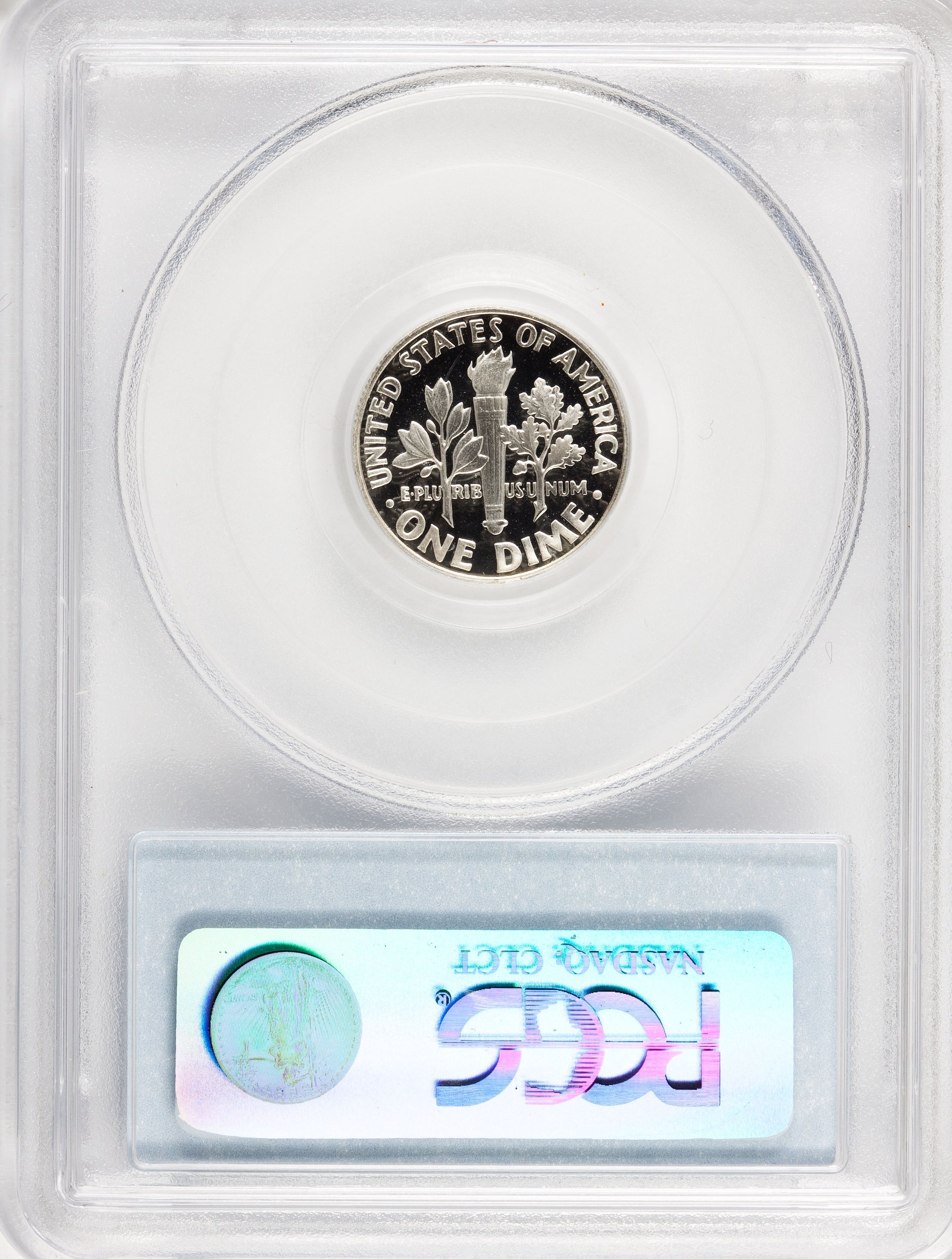 image for: 1958 10C PR67 Deep Cameo PCGS. PCGS Population (20/22). NGC Census: (7/21).  Numismedia Wsl. Price for problem free NGC/PCG...