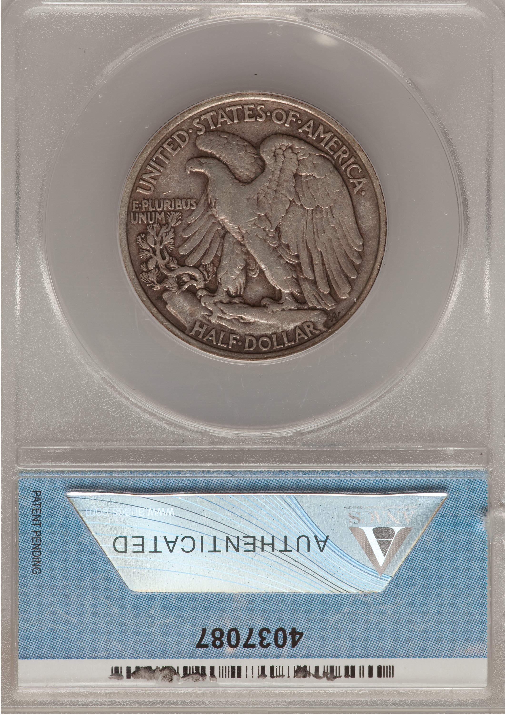 1920 50c VF30 thumbnail 2