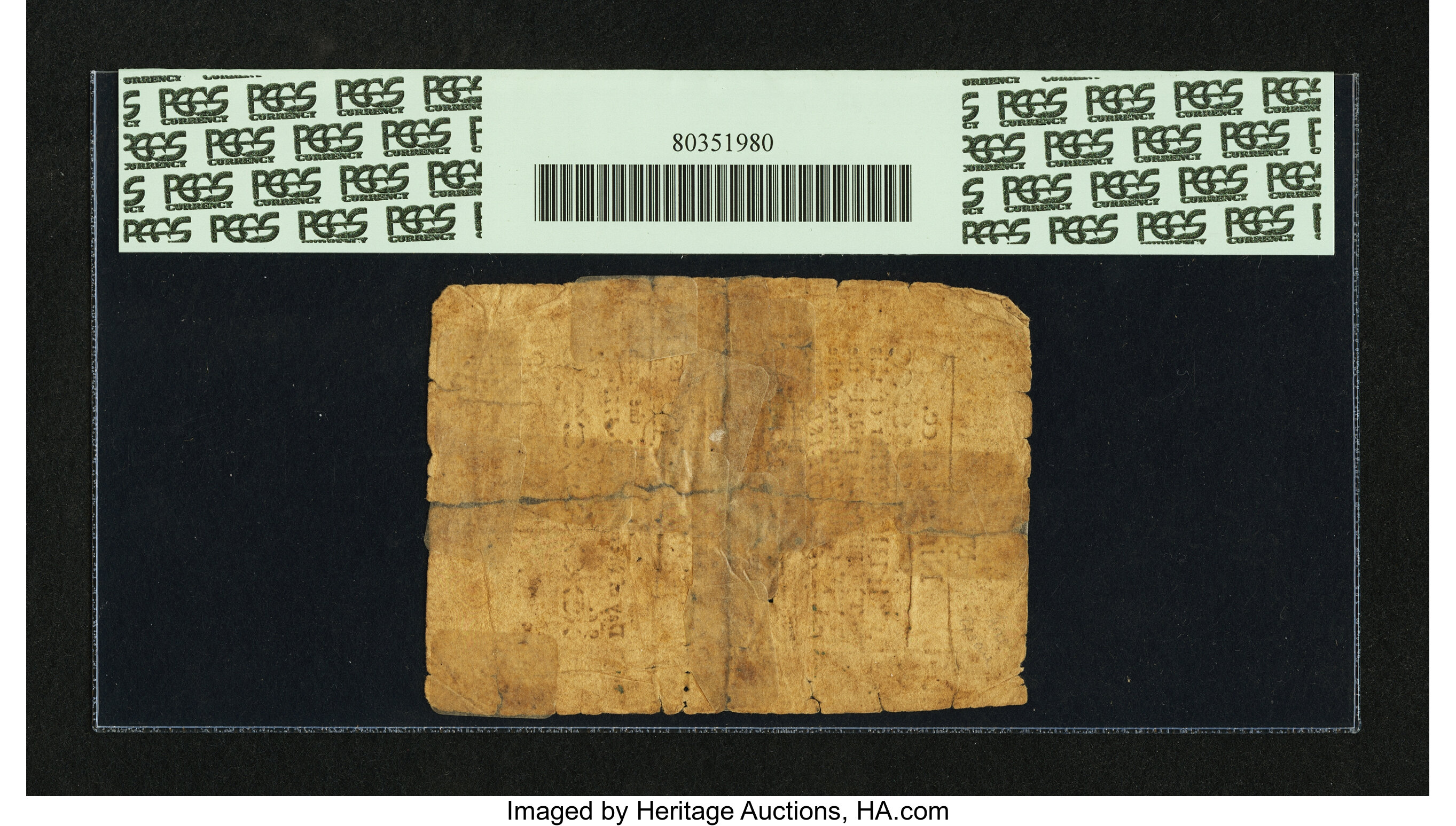 image for: Rhode Island November 6, 1775 9d PCGS Apparent Very Good 10....