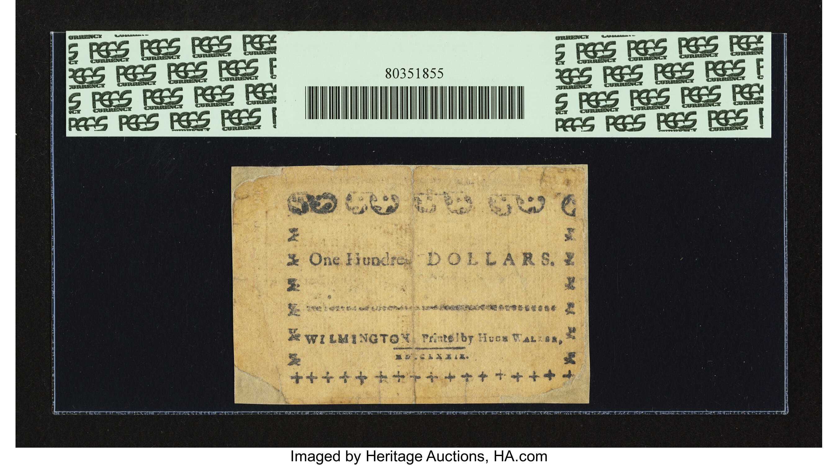 image for: North Carolina May 15, 1779 $100 PCGS Apparent Very Fine 30....