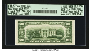 image for: Fr. 2061-D $20 1950B Federal Reserve Note. PCGS Very Choice New 64PPQ....