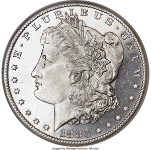 image for: 1883-CC $1 MS67 Deep Prooflike NGC....