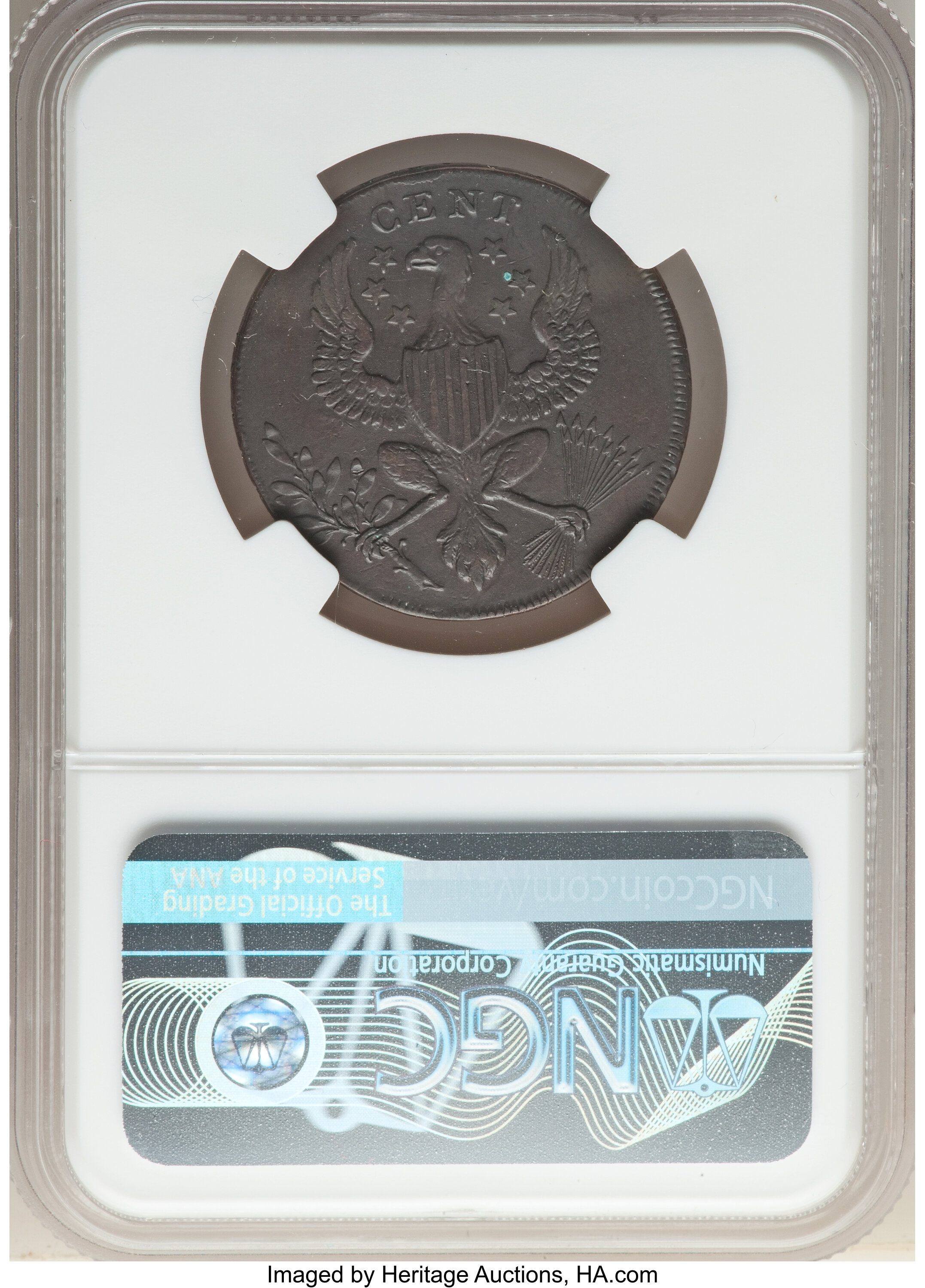 image for: 1792 Washington Roman Head Cent, Baker-19, Breen-1249, W-10840, Musante GW-21, R.6, PR40 NGC. ...