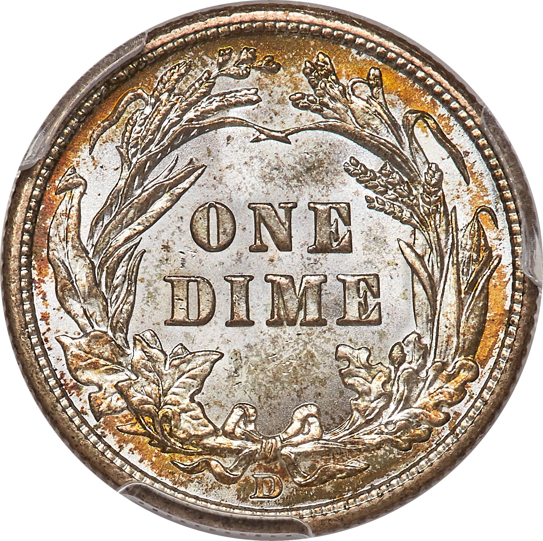 1914-D 10c MS67 thumbnail 4