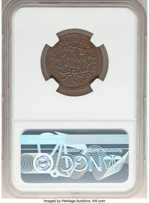 image for: 1795 Plain Edge, Punctuated Date, C-2b, B-2b, Low R.6, MS62 Brown NGC. CAC. Our EAC grade MS60. ...
