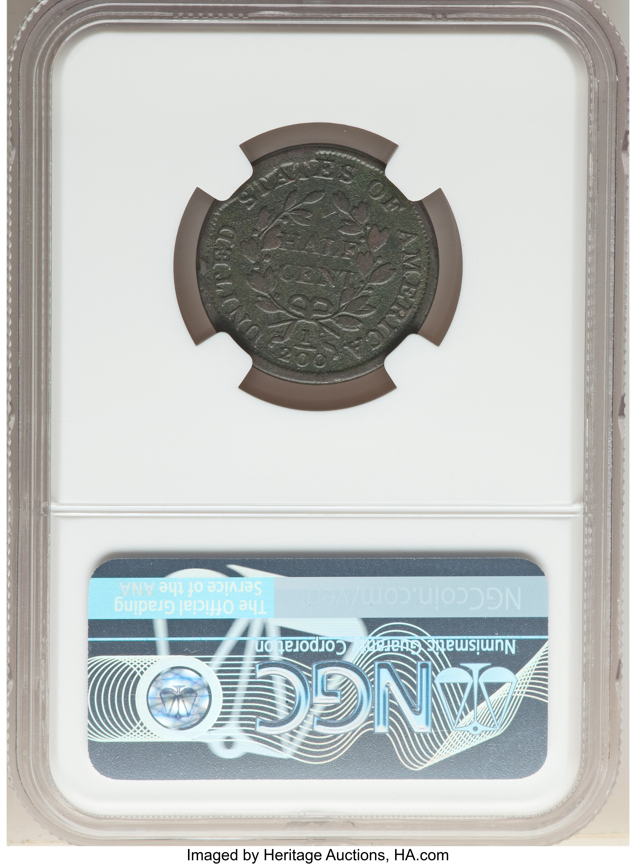 1803 1/2c C-2 MS BN XF40 BN thumbnail 18