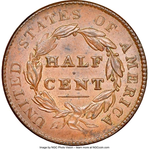 image for: 1828 13 Stars, C-1, B-1, R.1, MS63 Brown NGC. CAC. Our EAC grade MS60. ...