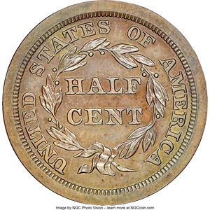 image for: 1848 Original, B-1b, Low R.6, PR64 Brown NGC. Our EAC grade PR60. ...