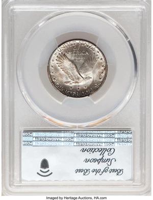 image for: 1917-S 25C Type Two MS67+ Full Head PCGS. CAC....