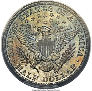 image for: 1908 50C PR68 PCGS....