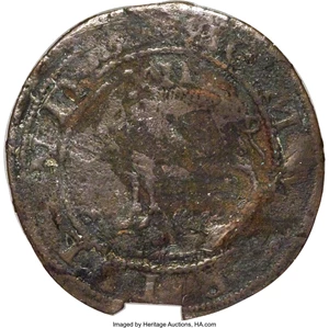 image for: (1616) SHILNG Sommer Islands Shilling, Small Sails VF20 NGC. Breen-2, W-11460, R.5....