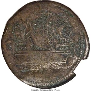 image for: (1616) SHILNG Sommer Islands Shilling, Small Sails VF20 NGC. Breen-2, W-11460, R.5....