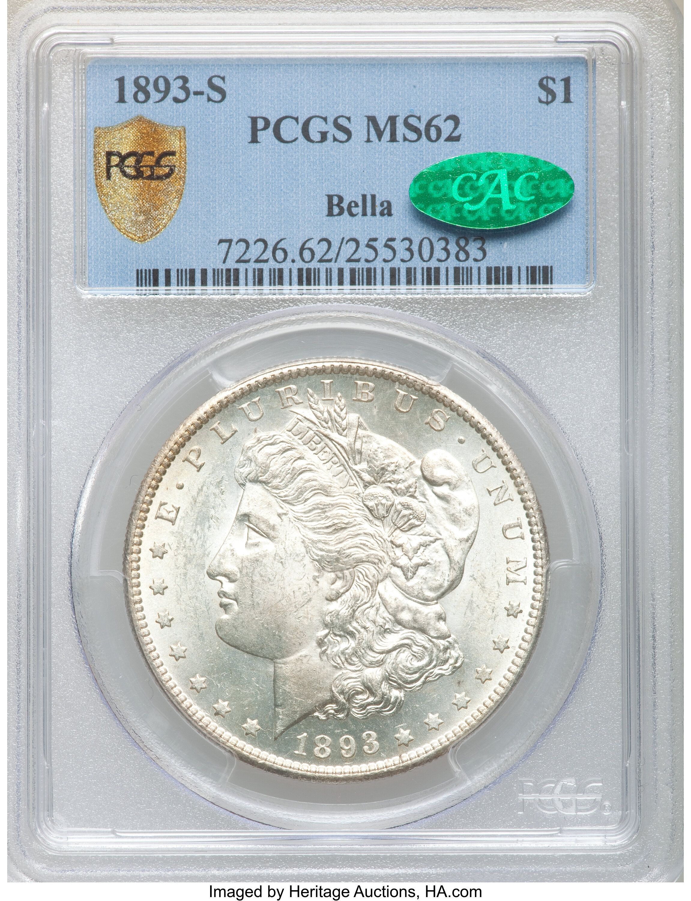 1893-S $1 MS67 CAC thumbnail 8