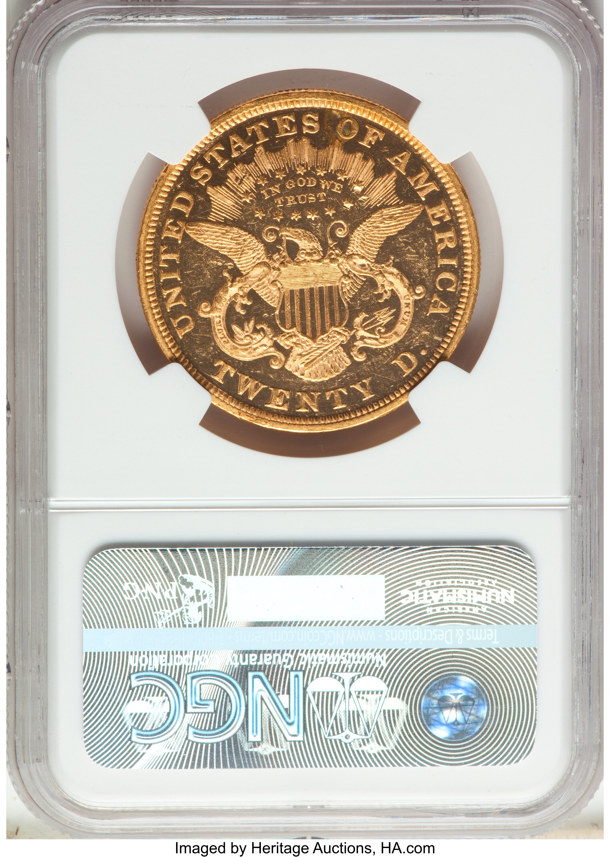 image for: 1873 $20 Closed 3 PR60 Ultra Cameo NGC. JD-1, R.7....