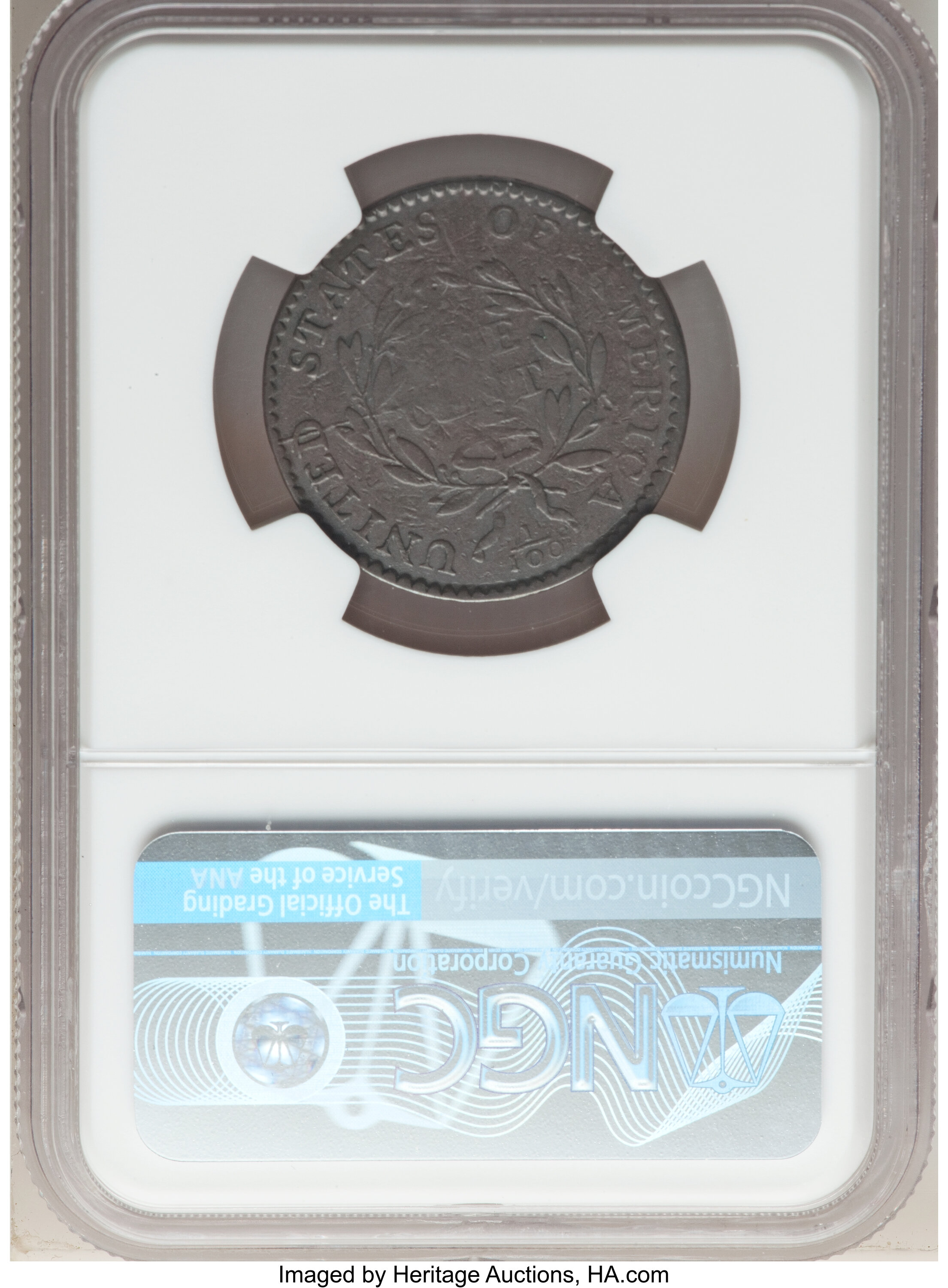 image for: 1794 1C Head of 1794, S-41, B-30, R.3, VF20 NGC.From The Steelhead Falls Collection. ...