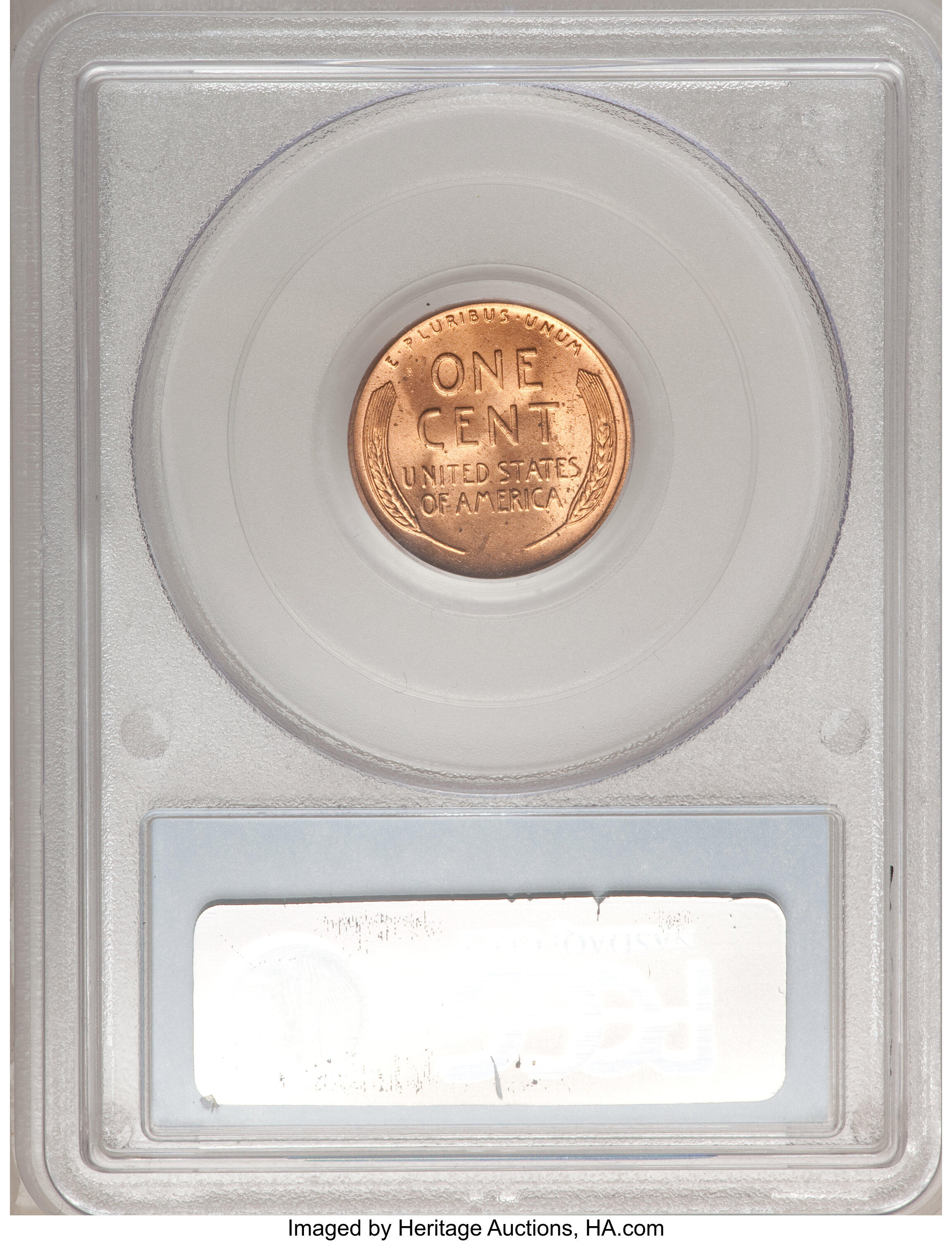 1954-D 1c MS RD MS64 RD CAC thumbnail 8