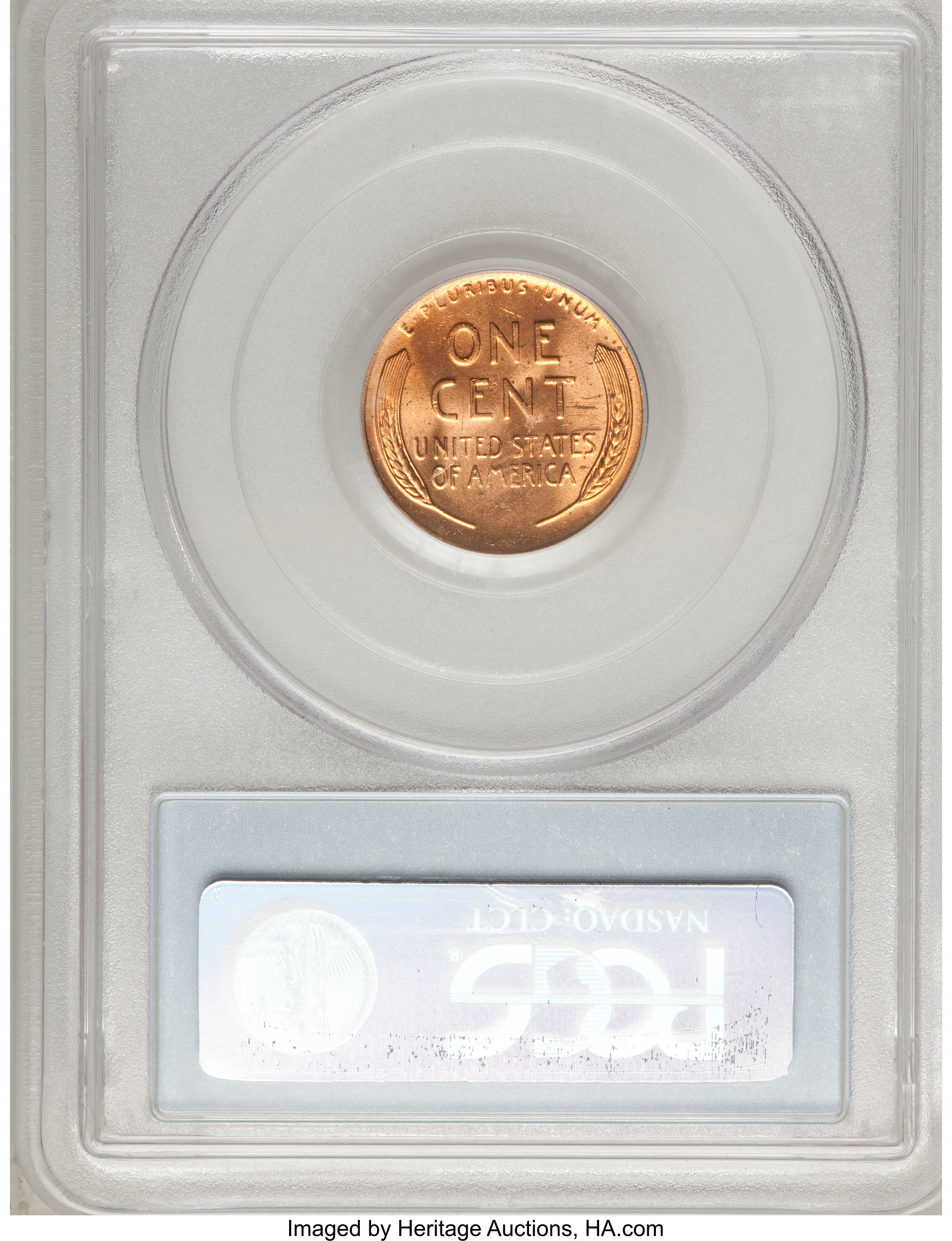 1954-D 1c MS RD MS64 RD CAC thumbnail 6