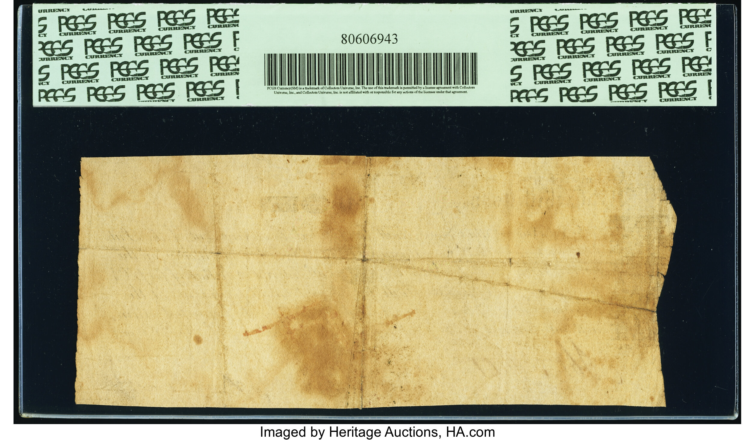 image for: Massachusetts May 25, 1775 10s PCGS Apparent Very Fine 25....