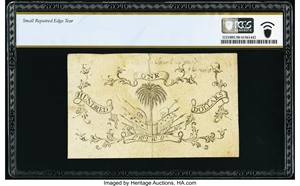 image for: South Carolina February 8, 1779 $100 PCGS Banknote About Unc 50 Details....