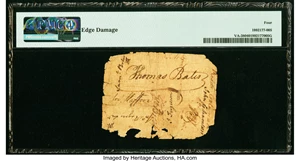 image for: Virginia March 11, 1760 £3 PMG Good 4....